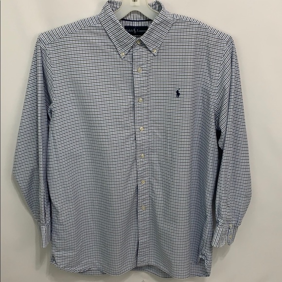 Ralph Lauren Other - Ralph Lauren classic fit blue plaid dress shirt
